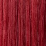 Silky stright weft colour red,18" (45cm length 100cm width) 113gr
